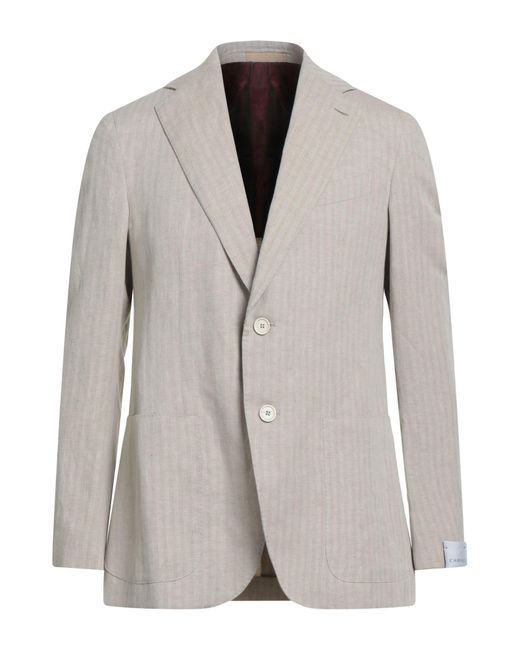 Caruso Gray Blazer for men