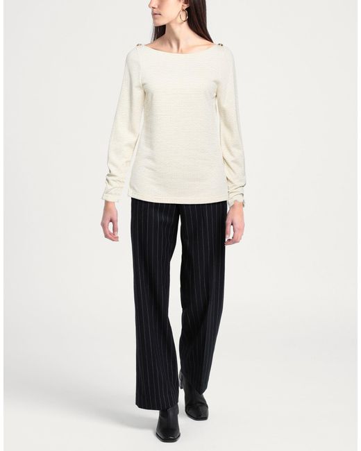 Shirtaporter Natural Sweater Polyester, Viscose, Elastane, Polyamide