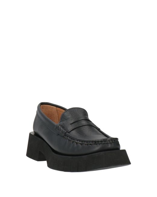 Paloma Barceló Black Loafers Leather