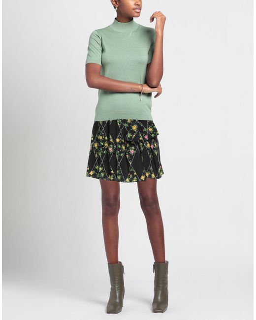 MSGM Green Mini Skirt