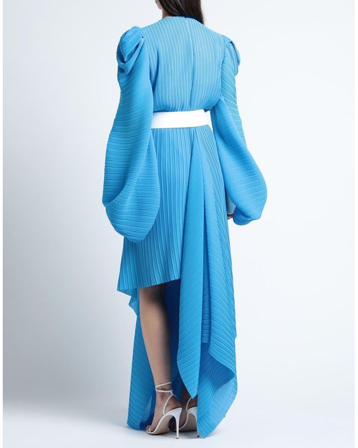 Solace London Blue Midi Dress