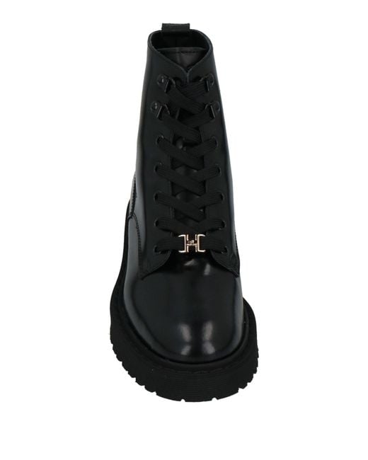 Hogan Black Ankle Boots