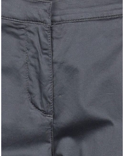 Eleventy Blue Lead Pants Cotton, Elastane
