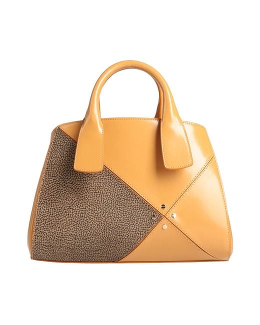 Borbonese Orange Handbags