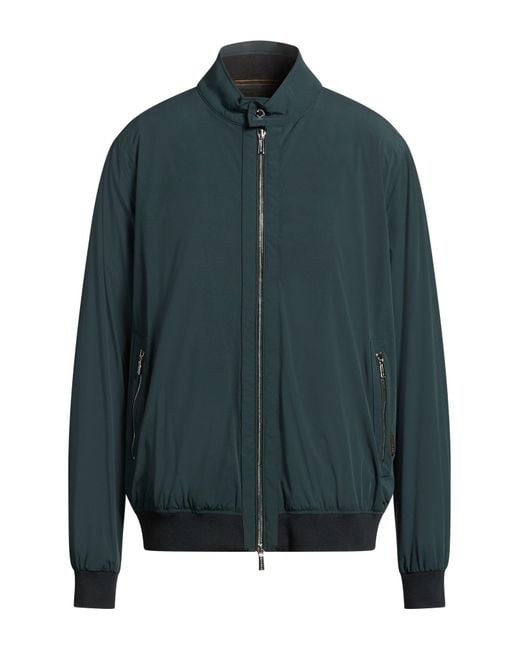 Moorer Blue Jacket Polyamide, Polyurethane for men