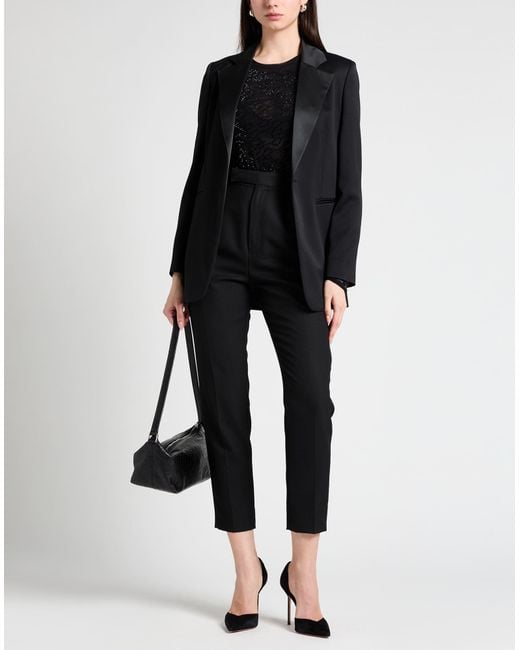 Blumarine Black Bodysuit Polyamide, Elastane