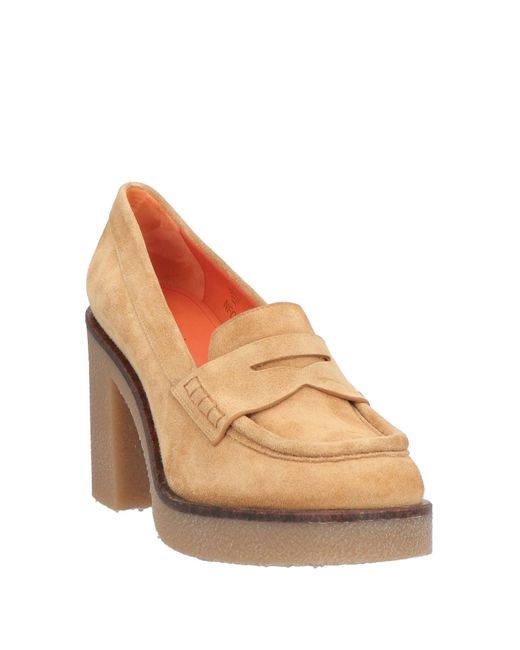 Santoni Brown Loafer