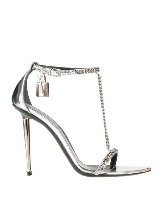 Tom Ford White Sandale