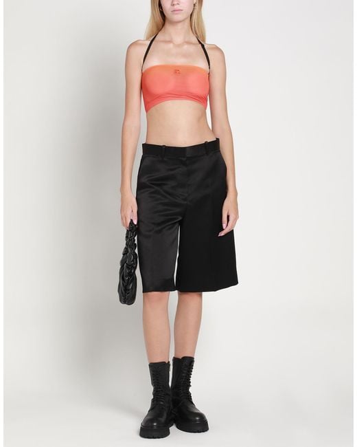 Courreges Red Top Polyester, Elastane
