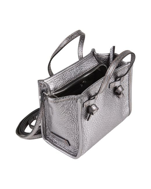 Gianni Chiarini Gray Handbag