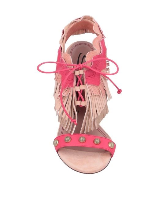 Santoni Pink Sandals
