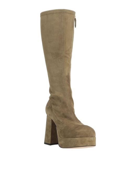 Alberta Ferretti Green Boot