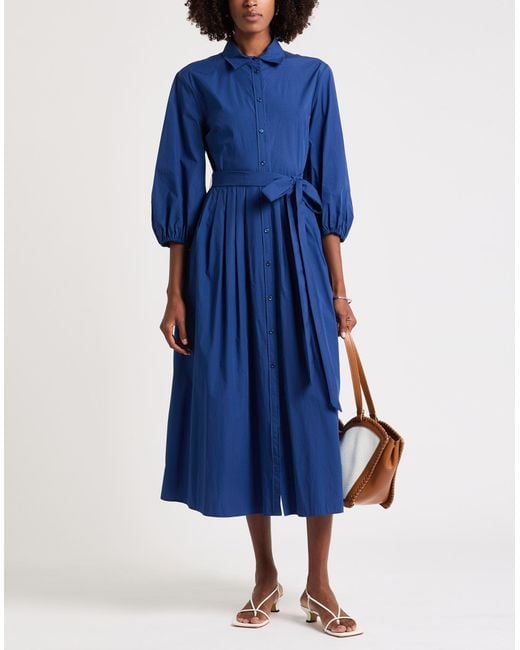 Robe Midi Weekend by Maxmara en coloris Blue