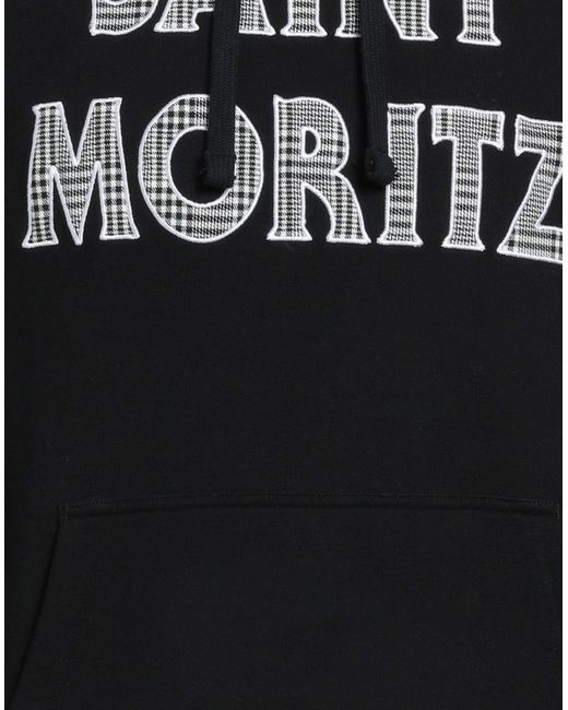 Mc2 Saint Barth Black Sweatshirt for men