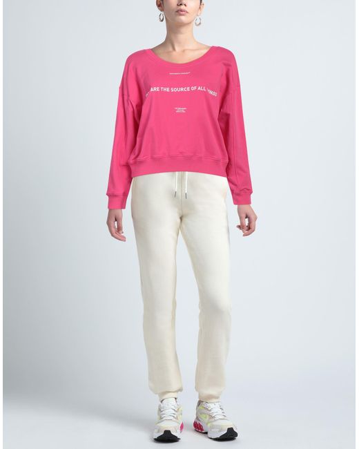NOUMENO CONCEPT Pink Sweatshirt