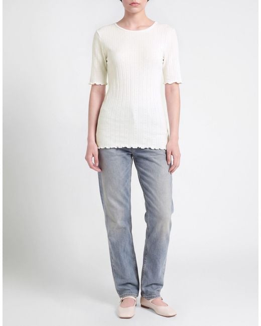 Pullover Skall Studio de color White