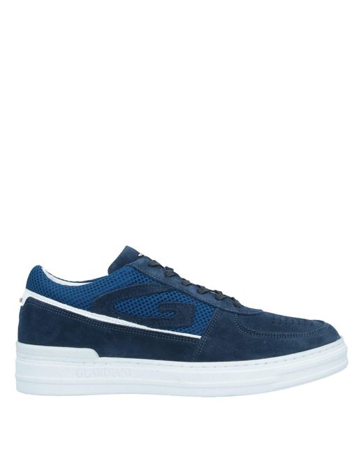 Alberto Guardiani Blue Sneakers Leather for men
