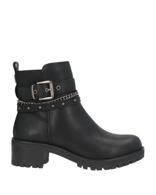 Refresh Black Ankle Boots