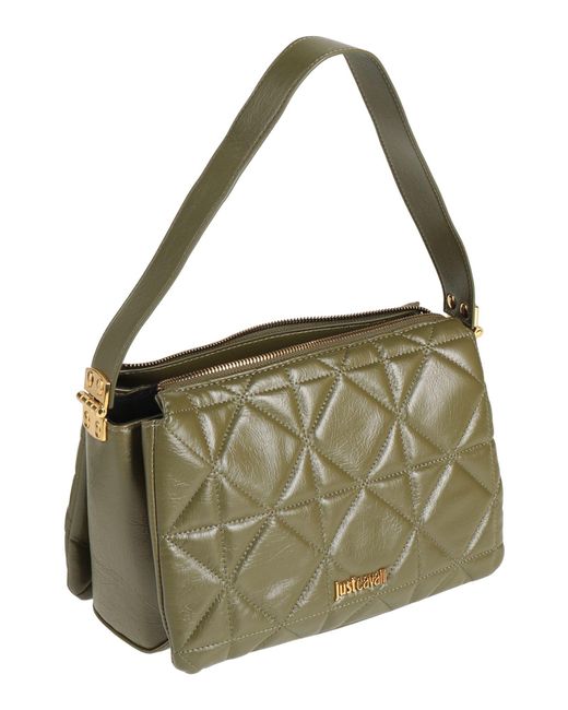 Just Cavalli Green Handbag