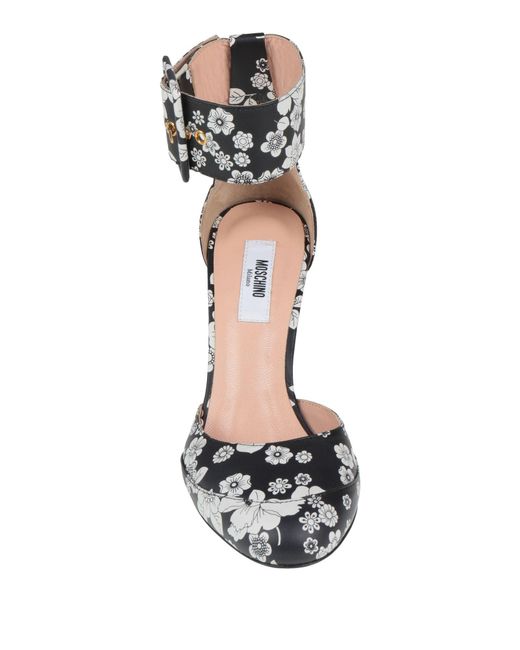 Moschino Metallic Pumps Leather