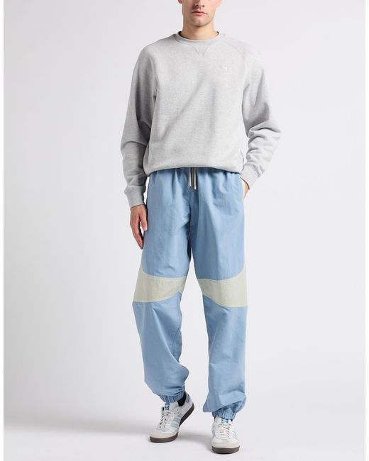 RANRA Blue Pants Polyamide for men