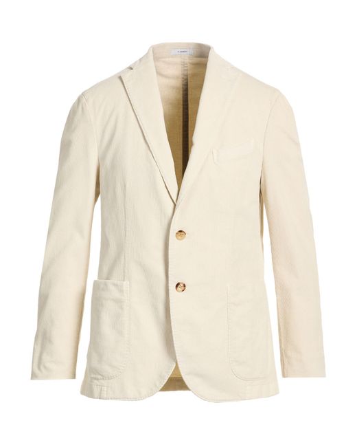 Boglioli Natural Blazer Cotton, Modal, Elastane for men
