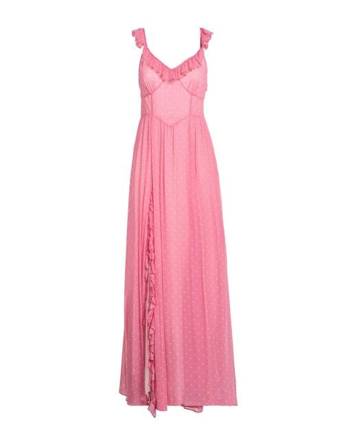 LoveShackFancy Pink Maxi Dress