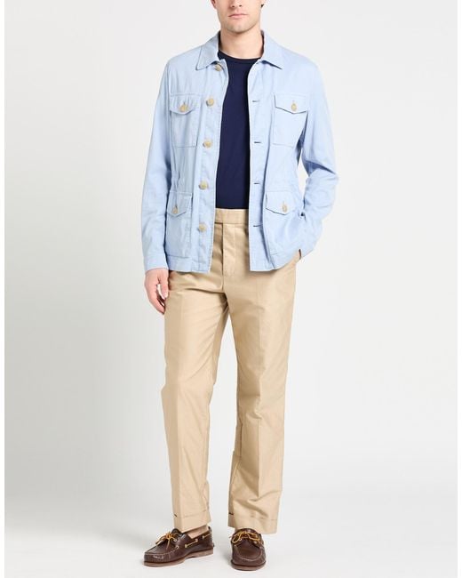 Canali Blue Jacket for men