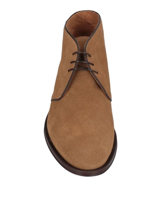 Hackett Brown Ankle Boots for men
