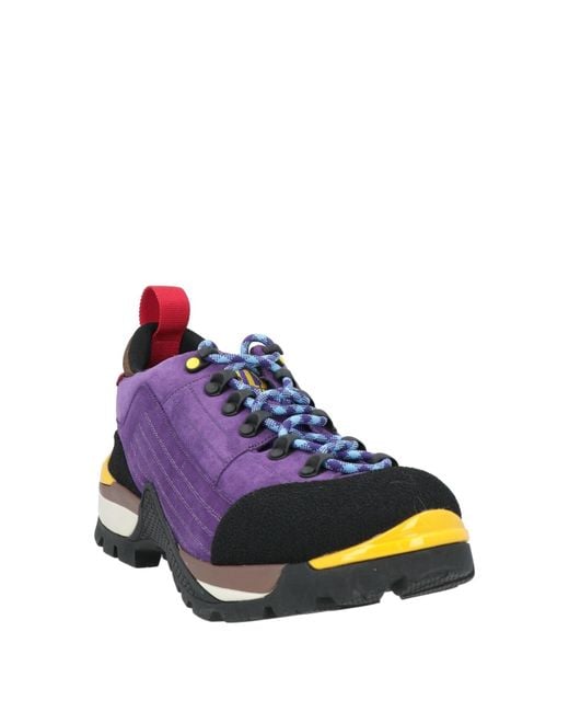 Bally Purple Ankle Boots for men