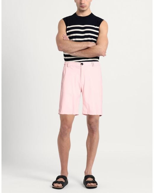 PMDS PREMIUM MOOD DENIM SUPERIOR Pink Shorts & Bermuda Shorts for men