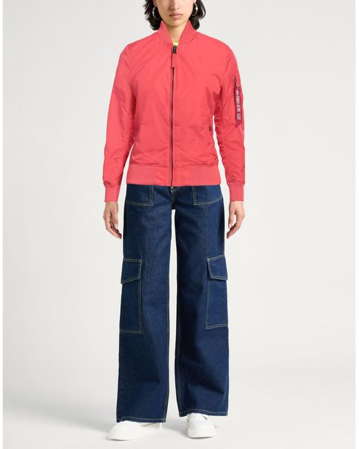 Alpha Industries Red Jacket