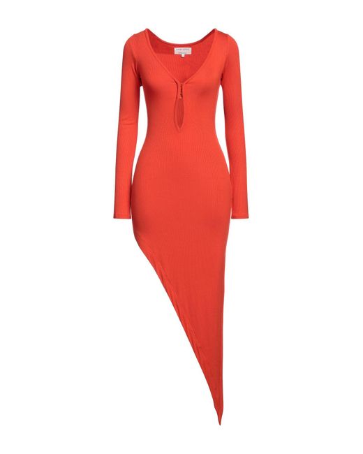Lama Jouni Red Mini Dress