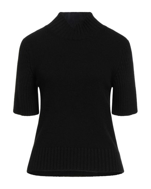 Khaite Black Turtleneck Cashmere