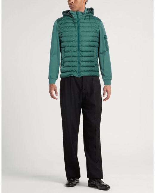 Herno Green Puffers for men