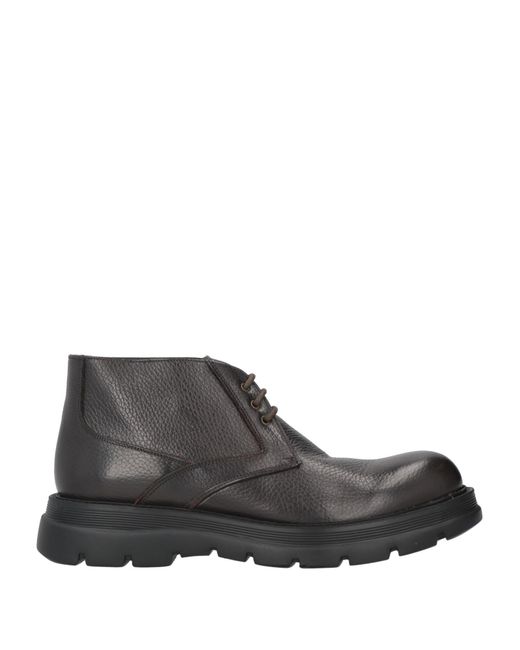 Baldinini Gray Ankle Boots for men