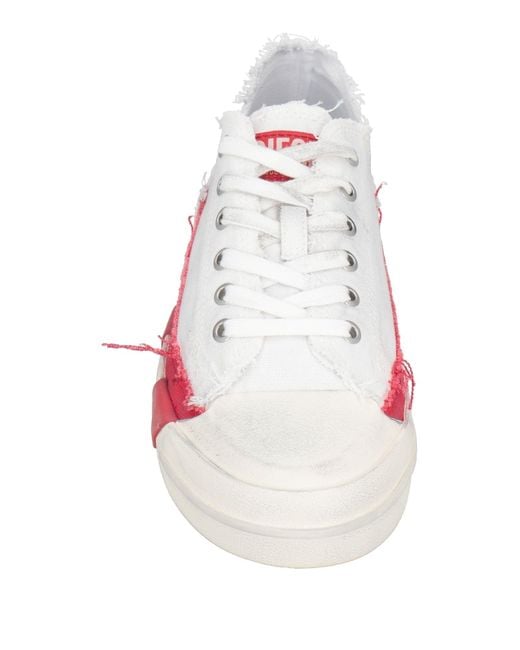 DIESEL White Trainers for men