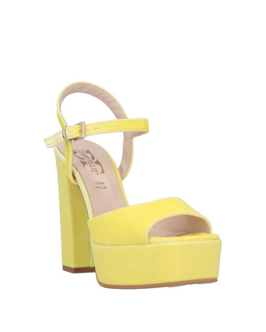 Divine Follie Yellow Sandals