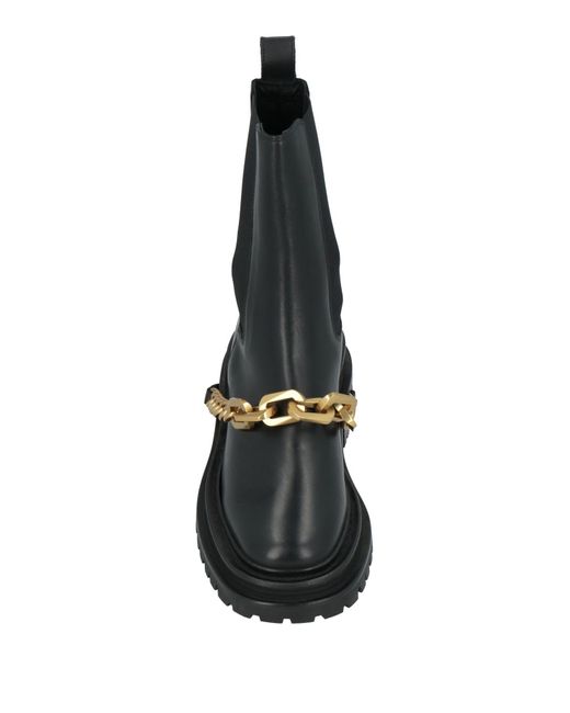 Sandro Black Ankle Boots Leather