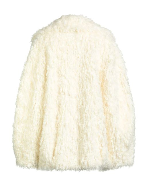 MSGM Natural Shearling & Teddy