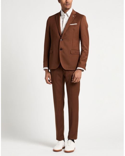 Berry & Brian Brown Suit for men