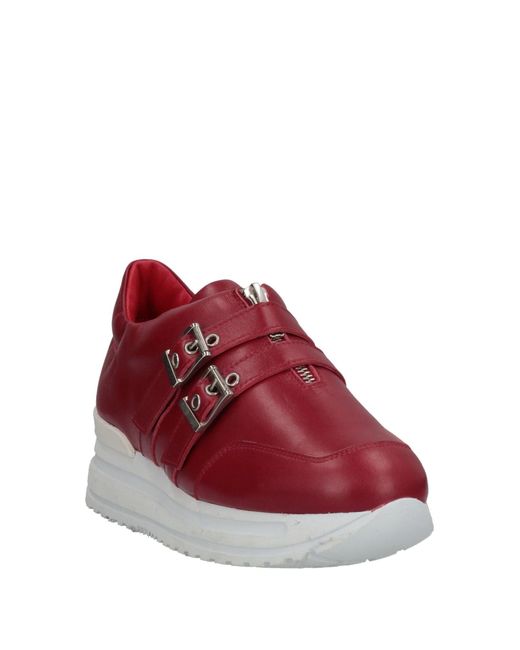 John Galliano Red Sneakers