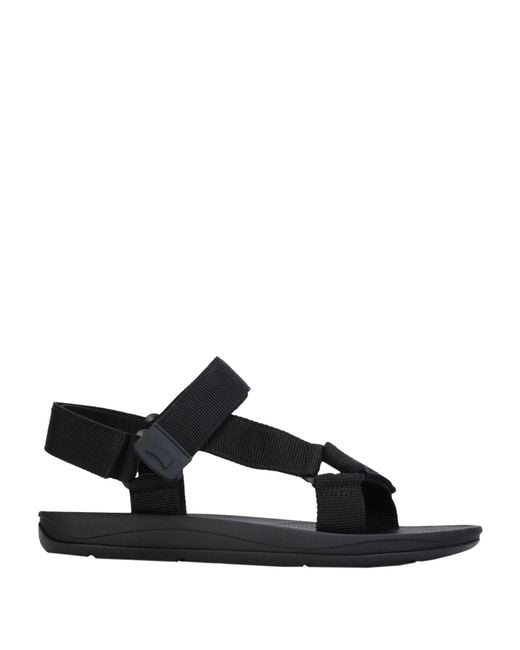 Camper Black Match Strap Sandals for men