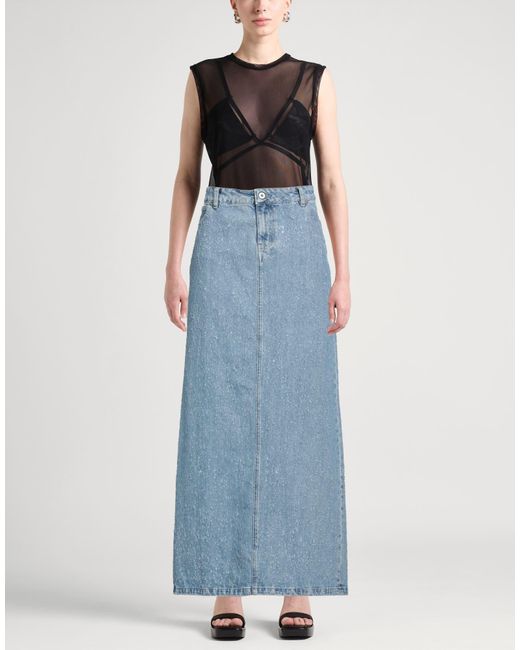 Halfboy Blue Denim Skirt