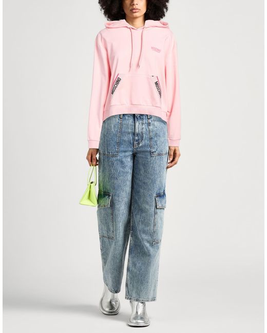 Moschino Pink Sweatshirt