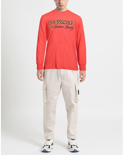DSquared² Pink T-shirt for men