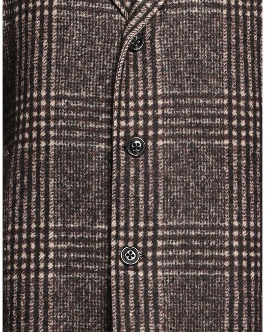 Drumohr Brown Coat for men