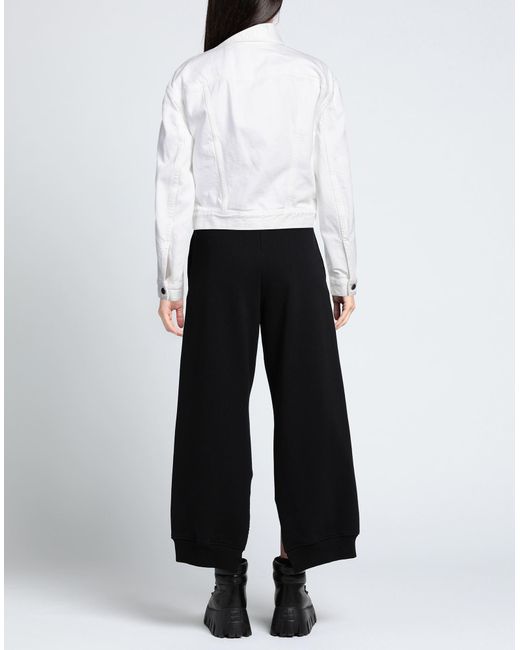 Ann Demeulemeester White Jeansjacke/-mantel