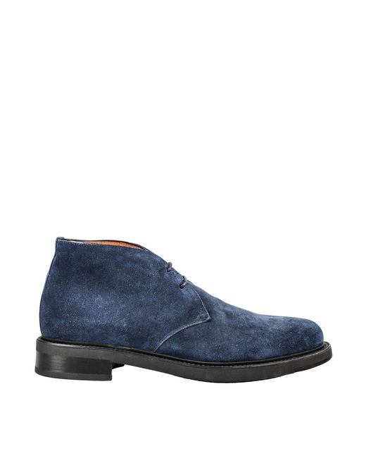 Bottines Santoni pour homme en coloris Blue