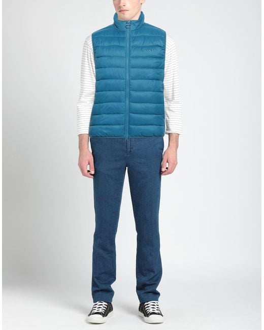 Plumífero y acolchado Barbour de hombre de color Blue